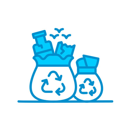 Garbage Creative Icons Designのイラスト素材