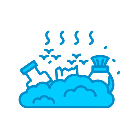 Landfill Creative Icons Designのイラスト素材