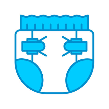 Diaper Creative Icons Designのイラスト素材