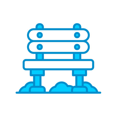 Bench Creative Icons Designのイラスト素材