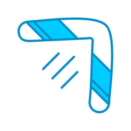 candy cane christmas related icon image vector illustration design  blue lineのイラスト素材