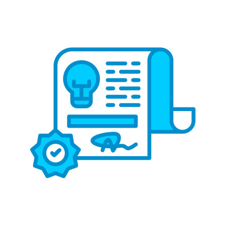 Patent Creative Icons Designのイラスト素材