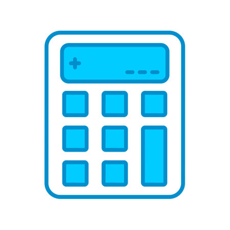 Calculator Creative Icons Designのイラスト素材