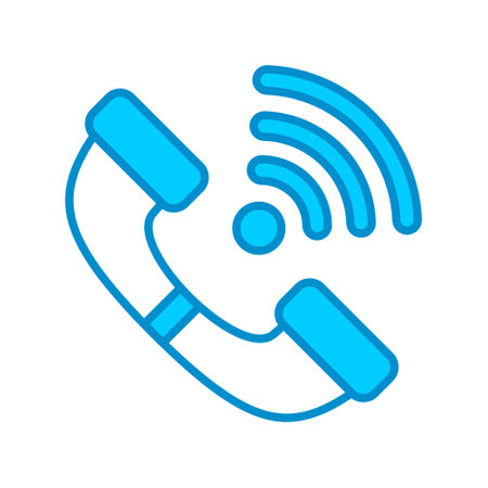 Phone Receiver Creative Icons Designのイラスト素材