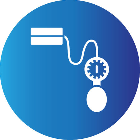 Tensiometer Iconのイラスト素材