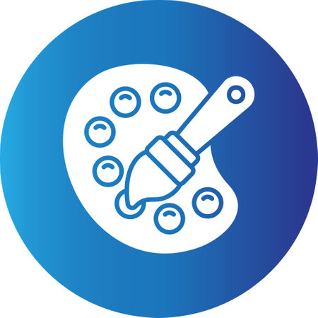 Palette Creative Icons Designのイラスト素材