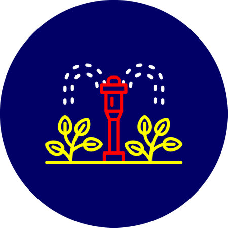 Sprinkler Iconのイラスト素材