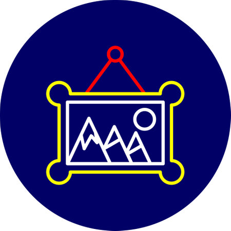 Frame Creative Icons Designのイラスト素材