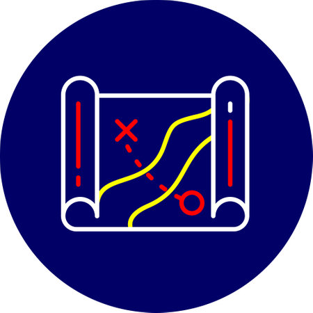Map Creative Icons Designのイラスト素材