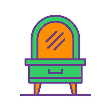 Vanity Set Iconのイラスト素材