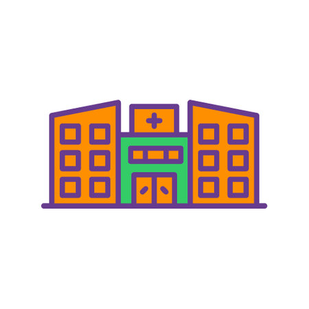 Hospital Iconのイラスト素材