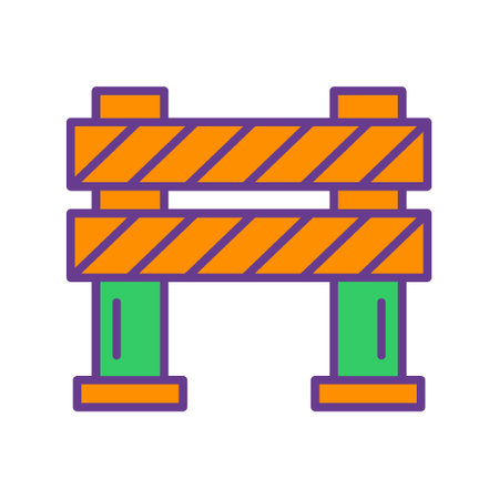 Barrier Iconのイラスト素材