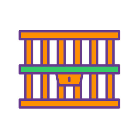 Jail Iconのイラスト素材