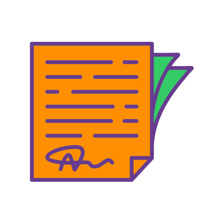 Document Iconのイラスト素材