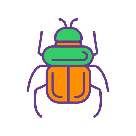 Beetle Iconのイラスト素材