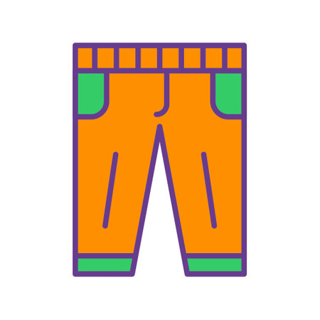 Pants Iconのイラスト素材