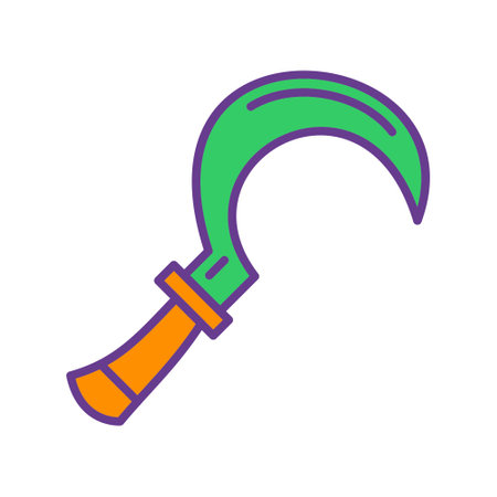 Sickle Iconのイラスト素材