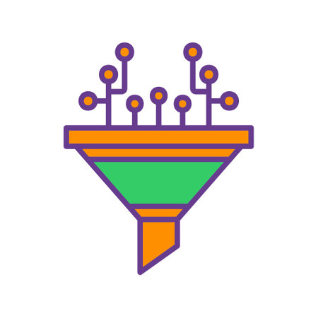 Filter iconのイラスト素材