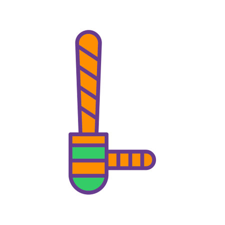 Baton Iconのイラスト素材