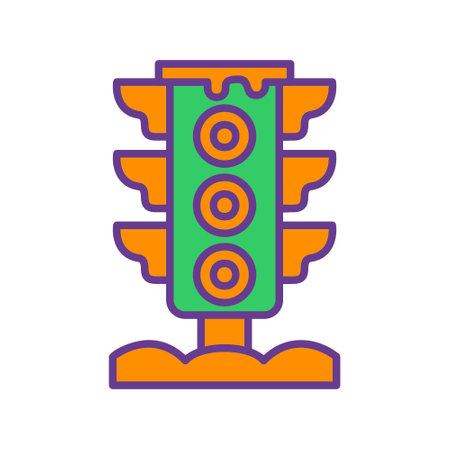 Traffic Light iconのイラスト素材