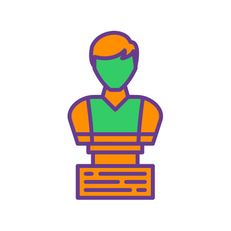 Sculpture Iconのイラスト素材