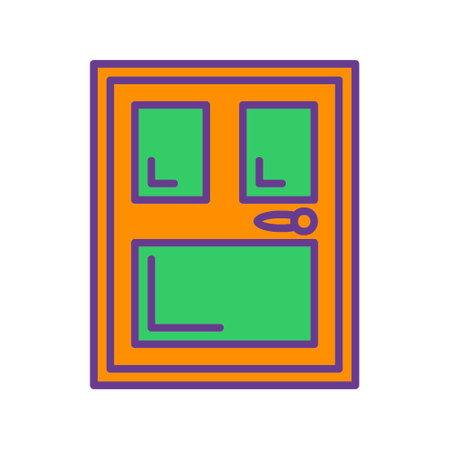 Door Iconのイラスト素材