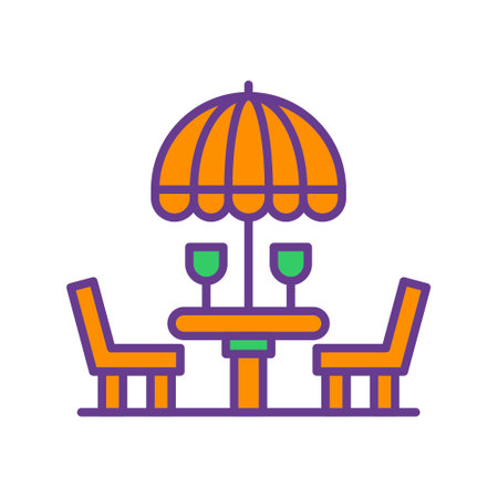 Patio Creative Icons Designのイラスト素材