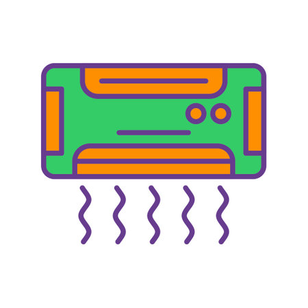 Air Conditioning Creative Icons Designのイラスト素材