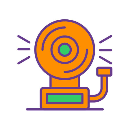 School Bell Creative Icons Designのイラスト素材