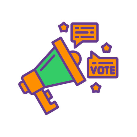 Campaign Creative Icons Designのイラスト素材