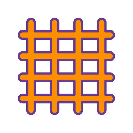 Grid Creative Icons Designのイラスト素材