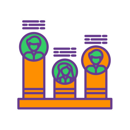 Poll Creative Icons Designのイラスト素材