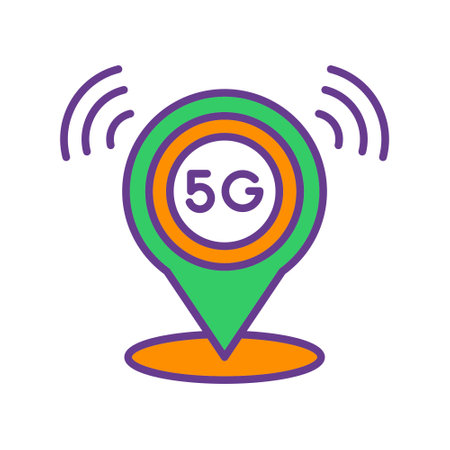 5g Creative Icons Designのイラスト素材