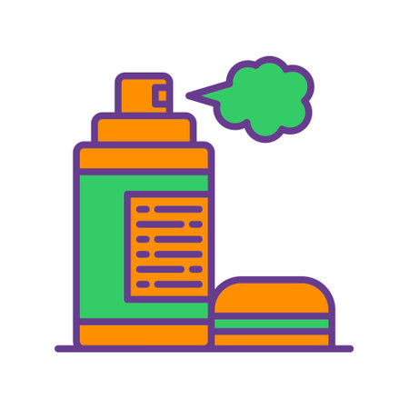 Spray Paint Creative Icons Designのイラスト素材