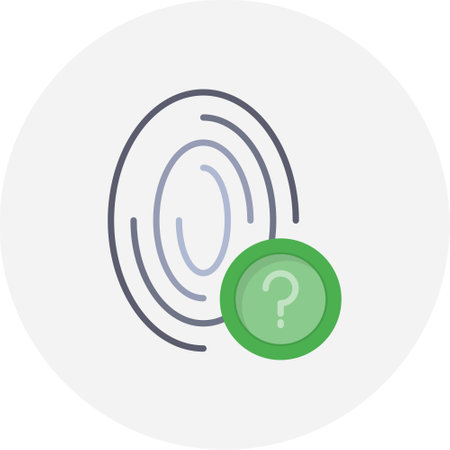 Fingerprint Iconのイラスト素材