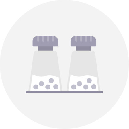 Salt And Pepper Iconのイラスト素材