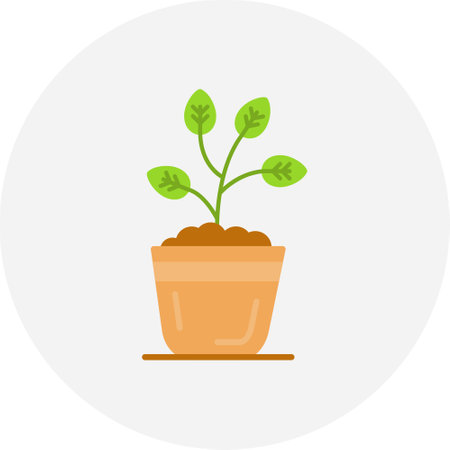 Plant Iconのイラスト素材