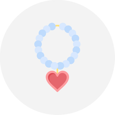 Pearl Necklace Iconのイラスト素材