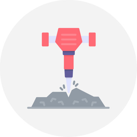 Drill Creative Icons Designのイラスト素材
