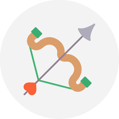 Arrow Bow Creative Icon Design