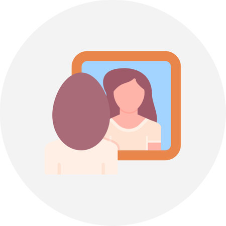 Mirror Creative Icons Designのイラスト素材