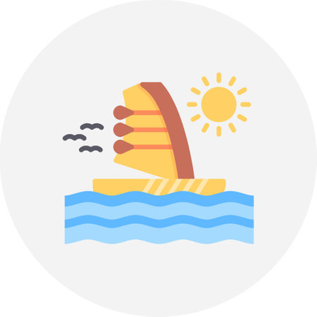 Windsurf Creative Icons Designのイラスト素材