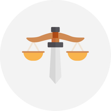 Justice Creative Icons Designのイラスト素材