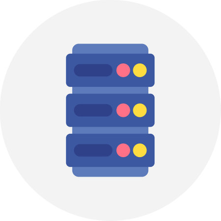 Database Creative Icons Designのイラスト素材