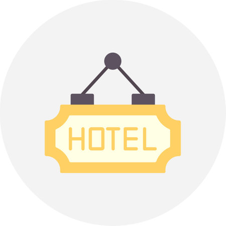Hotel Creative Icons Designのイラスト素材