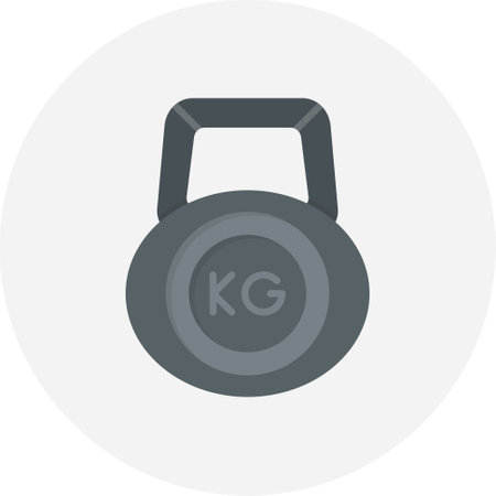 Kettlebell Creative Icons Designのイラスト素材