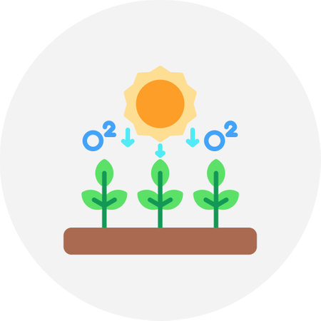 Photosynthesis Creative Icons Designのイラスト素材