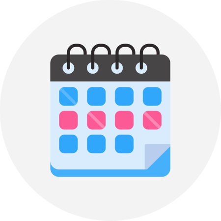 Calendar Creative Icons Designのイラスト素材