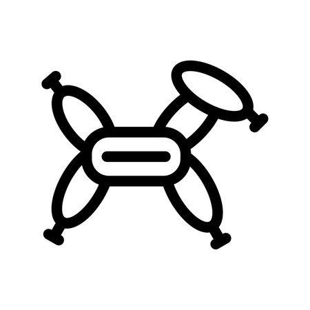 Balloon Modelling Creative Icon Designのイラスト素材
