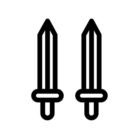 Swords Creative Icon Designのイラスト素材